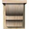 Ekena Millwork Ridgewood Rough Sawn Corbel w/Backplate, Douglas Fir, 8"W x 10"D x 10"H COR08X10X10RID01RDF - alternate 2